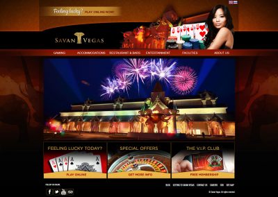 Savan Vegas Website
